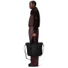 RAINS PUFFER MIX TOTE BAG MINI W3 WEEKEND BAG BLACK 14010-01