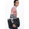 DESIGUAL FIBONACCI BUXTON MINI SATCHEL BAG BLACK 25WAXP72/2000