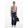 DESIGUAL FIBONACCI BUXTON MINI SATCHEL BAG BLACK 25WAXP72/2000