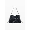 DESIGUAL FIBONACCI BUXTON MINI SATCHEL BAG BLACK 25WAXP72/2000
