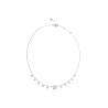 GUESS STEEL 4G CRUSH NECKLACE JUBN04155JWRHT/U