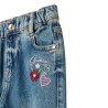 GUESS GIRL RGD DENIM MOM FIT PANTS W/PANT  GREEN VINTAGE  K5YA06D5QW0-GNYH