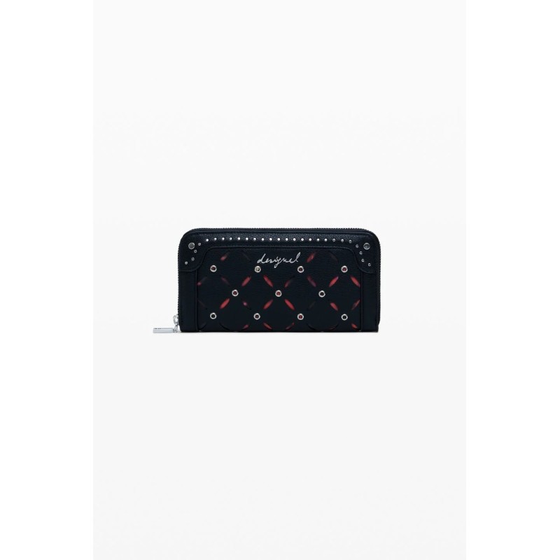 DESIGUAL MONE YANKEE FIONA WALLET BLACK 25WAYP33/2000