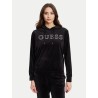 GUESS COUTURE HOODIE SWEATSHIRT BLACK V4RQ25K0232-JBLK