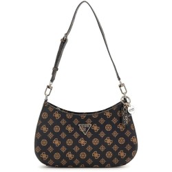 GUESS NOELLE II SHOULDER BAG BROWN LOGO HWQG9672180-BNL