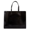 TED BAKER CRICON BLACK CRINKLE EXTRA LARGE ICON BAG 281639