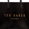 TED BAKER CRICON BLACK CRINKLE EXTRA LARGE ICON BAG 281639