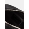 CALVIN KLEIN RAISED REPORTER CROSSOVER BAG BLACK LV04D3160G-UB1