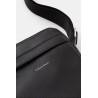 CALVIN KLEIN RAISED REPORTER CROSSOVER BAG BLACK LV04D3160G-UB1