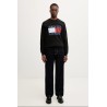 TΟMMY HILFIGER TJM REG BIG FLAG CNECK BLACK DM0DM022643-BDS