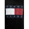 TOMMY HILFIGER TJM REG BIG FLAG SS TEE EXT BLACK DM0DM22645-BDS