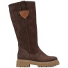 RAGAZZA LEATHER BOOT 0297-BROWN