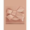 TED BAKER NIKKEY KNOT BOW ENVELOPE PINK POUCH  281668-PINK
