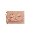 TED BAKER NIKKEY KNOT BOW ENVELOPE PINK POUCH  281668-PINK
