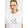 CALVIN KLEIN SS CLASSIC MONOLOGO METALLIC C BLILLIANT WHITE LV047E819G-YAA