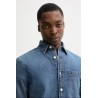 TOMMY HILFIGER TJM DENIM DARK REGULAR FIT SHIRT EX DM0DM22303-1BK