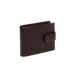 THE CHESTERFIELD BRAND SMALL LEATHER WALLET BROWN C08.051101