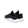 CALVIN KLEIN EVA RUNNER LACEUP SOCK MAT MIX BLACK YM0YM01443-BEH