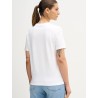 CALVIN KLEIN SS SEQUIN CK GRAPHIC TEE BRILLIANT WHITE LV044E215G-YAA