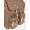 GUESS MANHATTAN II BACKPACK LATTE LOGO HWSG7118310-LTL