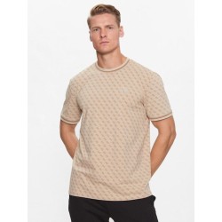 GUESS MARSHALL T-SHIRT 4G LOGO BEIGE Z2YI05J1314-P13W