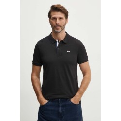 TOMMY HILFIGER TJM SLIM PLACKET POLO BLACK DM0DM15370-BDS