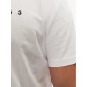 TOMMY HILFIGER TJM REG LINEAR LOGO TEE EXT  BRILLIANT WHITE DM0DM20744-YBR