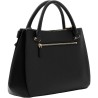 GUESS SERENOVA SATCHEL BAG SAFFIANO  HWZG8091060-BLA