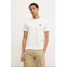 TOMMY HILFIGER TJM REG BADGE TEE EXT  ECRU DM0DM20322-YBL