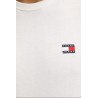 TOMMY HILFIGER TJM REG BADGE TEE EXT  ECRU DM0DM20322-YBL