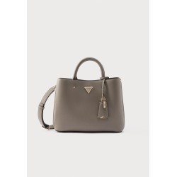 GUESS MERIDIAN II SATCHEL BAG DARK TAUPE HWBG6974060-TAUPE