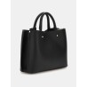 GUESS MERIDIAN II SATCHEL BAG BLACK HWBG6974060-BLA