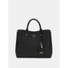 GUESS MERIDIAN II SATCHEL BAG BLACK HWBG6974060-BLA