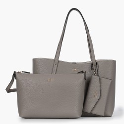 GUESS BRENTON SHOULDER BAG DARK TAUPE HWPG9648230-TAUPE