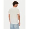 TOMMY HILFIGER TJM SLIM LINEAR CHEST TEE EXT ECRU DM0DM21780-YBL