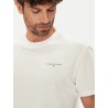 TOMMY HILFIGER TJM SLIM LINEAR CHEST TEE EXT ECRU DM0DM21780-YBL