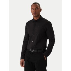 TOMMY HILFIGER TJM ORIGINAL STRETCH SHIRT BLACK DM0DM04405-078