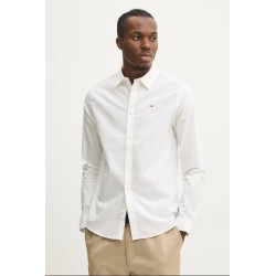 TOMMY HILFIGER TJM ORIGINAL STRETCH SHIRT WHITE DM0DM04405-100