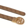 GUESS NOLANA ADJ & REV PANT BELT LATTE LOGO H35 BW9166P4235-LTL