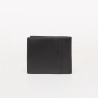 CALVIN KLEIN RAISED EW BILL FOLD w/COIN WALLET BLACK LV04D1163G-UB1