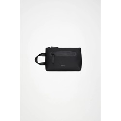 RAINS COSMETIC BAG ZIP W3 BLACK 16250-01