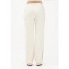 CALVIN KLEIN STRETCH TERRY TRACK PANT ANTIQUE WHITE LV047E225G-YAC
