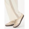 CALVIN KLEIN STRETCH TERRY TRACK PANT ANTIQUE WHITE LV047E225G-YAC