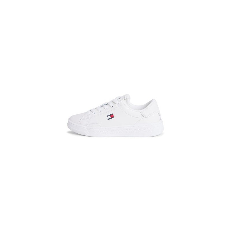TOMMY HILFIGER TJW SCRIPT CUPSOLE ECRU EN0EN02960-YBL