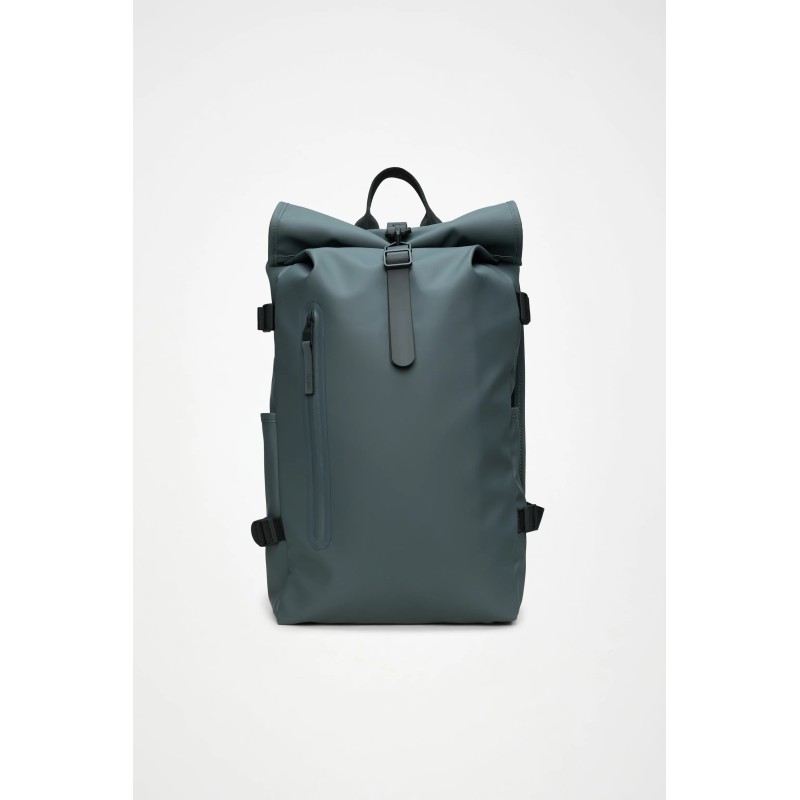RAINS ROLLTOP RUCKSACK LARGE W3 DARK GREY 14590-153