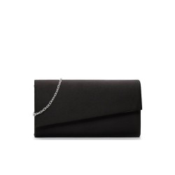 TAMARIS AMALIA SATIN CLUTCH BAG BLACK 32812-100