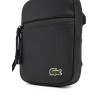 LACOSTE S FLAT CROSSOVER BAG BLACK NH3307LV-P00