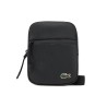 LACOSTE S FLAT CROSSOVER BAG BLACK NH3307LV-P00