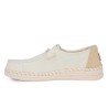HEY DUDE WENDY ESPADRILLE WOVEN WHITE 43681-100