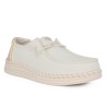 HEY DUDE WENDY ESPADRILLE WOVEN WHITE 43681-100
